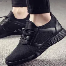 COSIDRAM Malha Homens Sapatilhas Sapatos Casuais Para Homens Lace-Up Calçados Masculinos Primavera Verão Respirável Sapatos Confortáveis Homens RMC-040(China)