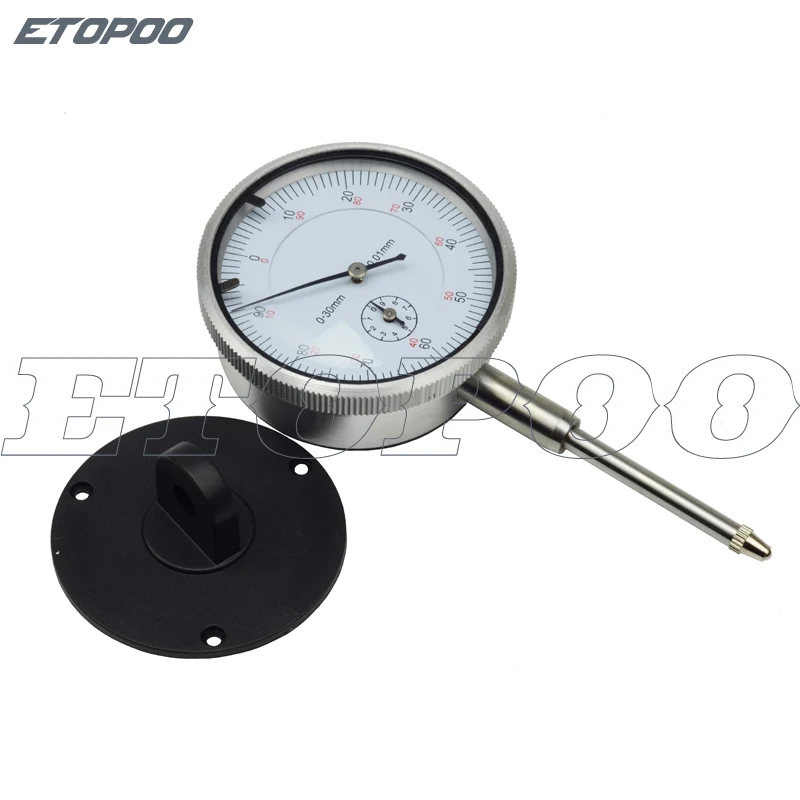 Dial Indicator 0-30mm 0.01mm With Lug Dial Gauge Micrometer Caliper Table Of Measuring Tools
Dial Indicator 0-30mm 0.01mm With Lug Dial Gauge Micrometer Caliper Table Of Measuring Tools