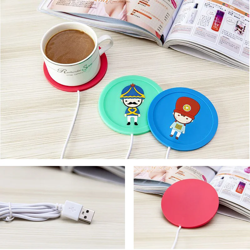 1pcs Creative Silicone Cartoon Soldier Electrical Insulation Office Tea Coffee Heater USB Heater Hot Cup Cushion Party Gift
1pcs Creative Silicone Cartoon Soldier Electrical Insulation Office Tea Coffee Heater USB Heater Hot Cup Cushion Party Gift