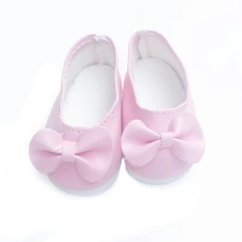 Doll Shoes Accessories Pink Bow Shoes For 14-Inch Wellie Wishers Dolls Christmas Gift Generation Children's Toys
Doll Shoes Accessories Pink Bow Shoes For 14-Inch Wellie Wishers Dolls Christmas Gift Generation Children's Toys