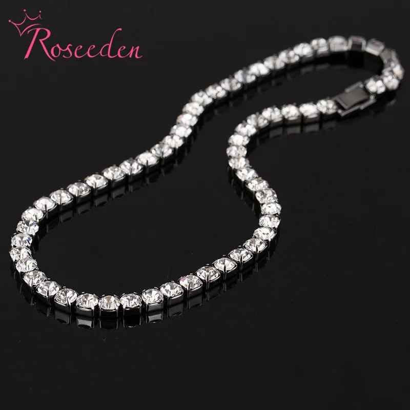 Elegant Silver Full Rhinestones Necklace Jewelry Hot Fashion Chain Necklaces RE3260
Elegant Silver Full Rhinestones Necklace Jewelry Hot Fashion Chain Necklaces RE3260