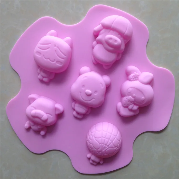Cartoon Series Cake 6 Even Differ Figure Aromatherapy Mode Gypsum Model Easy Clean 3d Silicone Molds Bakery And Pastry Tools 
Cartoon Series Cake 6 Even Differ Figure Aromatherapy Mode Gypsum Model Easy Clean 3d Silicone Molds Bakery And Pastry Tools