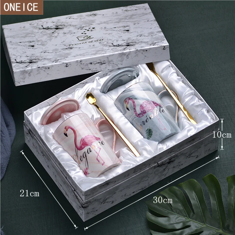 350ml creative Marble colored flamingo ceramic cup with lid and spoon cartoon tea cup coffee cup porcelain cup pleasant gift
350ml creative Marble colored flamingo ceramic cup with lid and spoon cartoon tea cup coffee cup porcelain cup pleasant gift