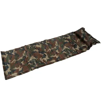 Outdoor Camping Camouflage Automatic Inflatable Mattress One Person Self-Inflating Moistureproof Camp Hike Tent Mat with Pillow
Outdoor Camping Camouflage Automatic Inflatable Mattress One Person Self-Inflating Moistureproof Camp Hike Tent Mat with Pillow