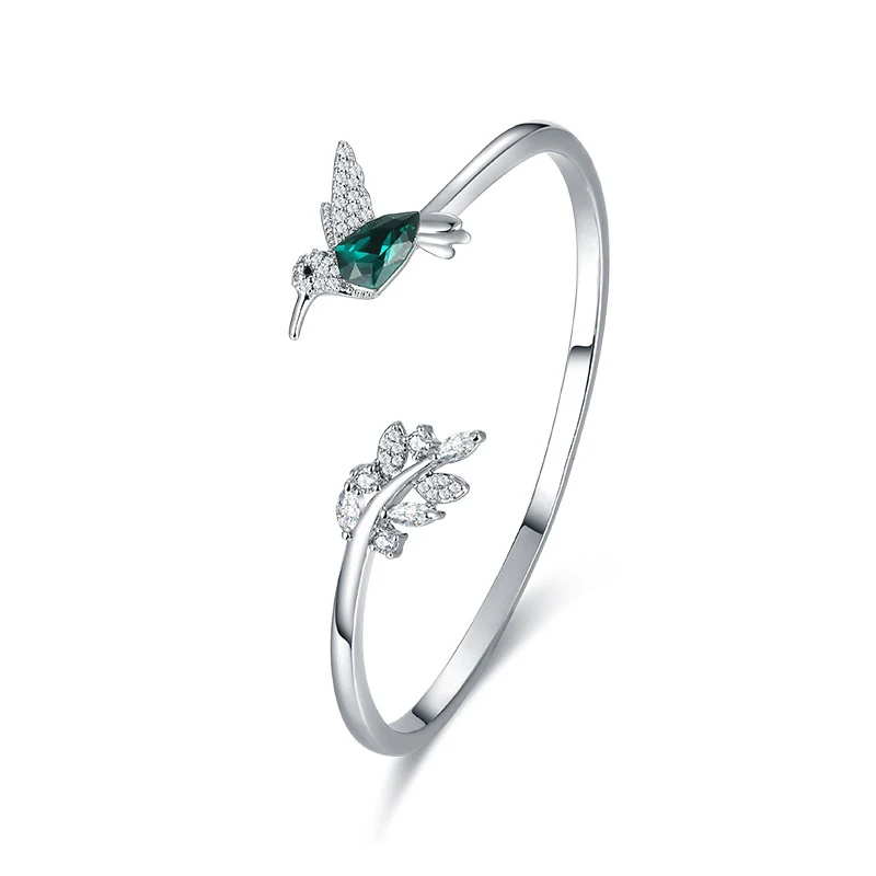 2019 New Fashion 925 Sterling Silver embellished with crystals from Swarovski Bird Bracelet Cute Style For women as gift
2019 New Fashion 925 Sterling Silver embellished with crystals from Swarovski Bird Bracelet Cute Style For women as gift
