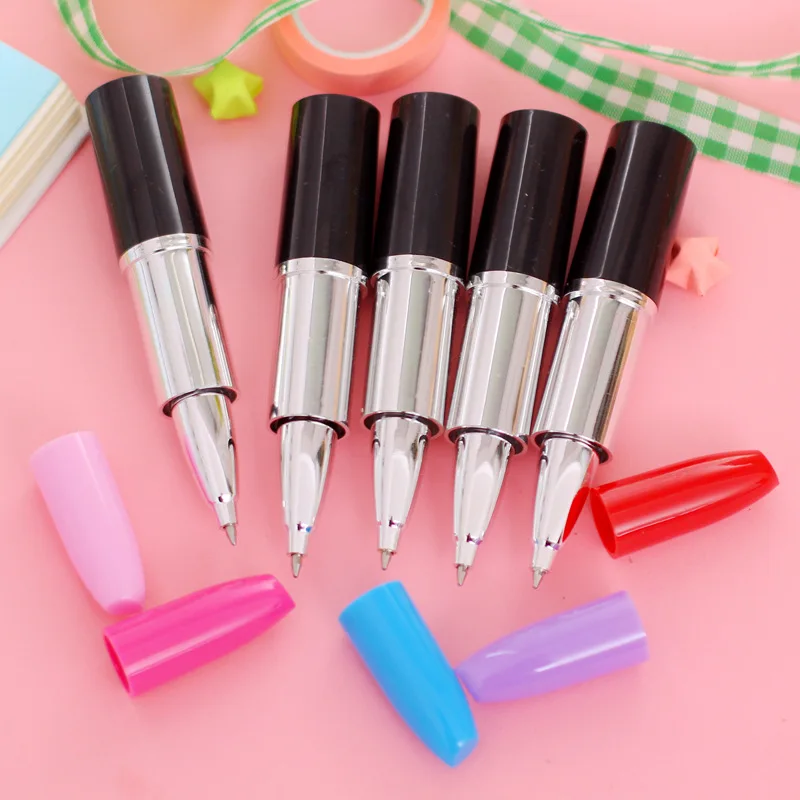 (1pcs/Hot Sell) 0.7mm Cute Kawaii Simulation Lipstick Ball Ballpoint Pens Ballpen For Office School Writing Supplies Stationery
(1pcs/Hot Sell) 0.7mm Cute Kawaii Simulation Lipstick Ball Ballpoint Pens Ballpen For Office School Writing Supplies Stationery
