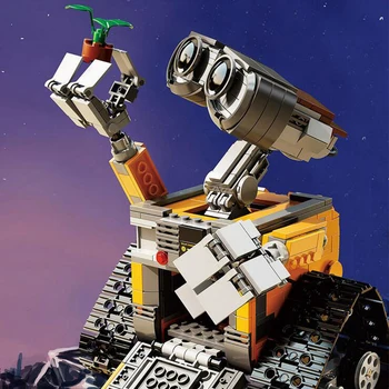 HOT 687Pcs Idea Robot WALL E Building Blocks Bricks Blocks Toys for Children WALL-E Birthday Gifts
HOT 687Pcs Idea Robot WALL E Building Blocks Bricks Blocks Toys for Children WALL-E Birthday Gifts