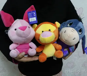 1set Sitting height 18cm=7.1'' Q version Piglet Pig Tigger and Donkey Eeyore soft plush stuffed animal toys birthday gifts
1set Sitting height 18cm=7.1'' Q version Piglet Pig Tigger and Donkey Eeyore soft plush stuffed animal toys birthday gifts