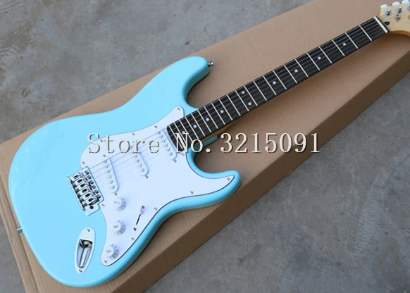 New 6 string FD STRATOCASTER electric guitar sky blue guitar rosewood Fingerboard S-S-S
New 6 string FD STRATOCASTER electric guitar sky blue guitar rosewood Fingerboard S-S-S