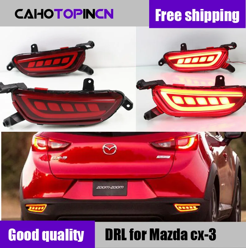 12V LED Rear Decoration Lamp rear driving light Taillight rear bumper Brake lamp warning Light for Mazda CX-3 CX3 CX 3 2016 2017
12V LED Rear Decoration Lamp rear driving light Taillight rear bumper Brake lamp warning Light for Mazda CX-3 CX3 CX 3 2016 2017