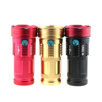 

15000 Lumens 9XCREE XM-L T6 LED Flashlights Bright High Power Handheld Flashlight Torch 9T6 Hunting Work Lamp 3 Modes 3 Colors