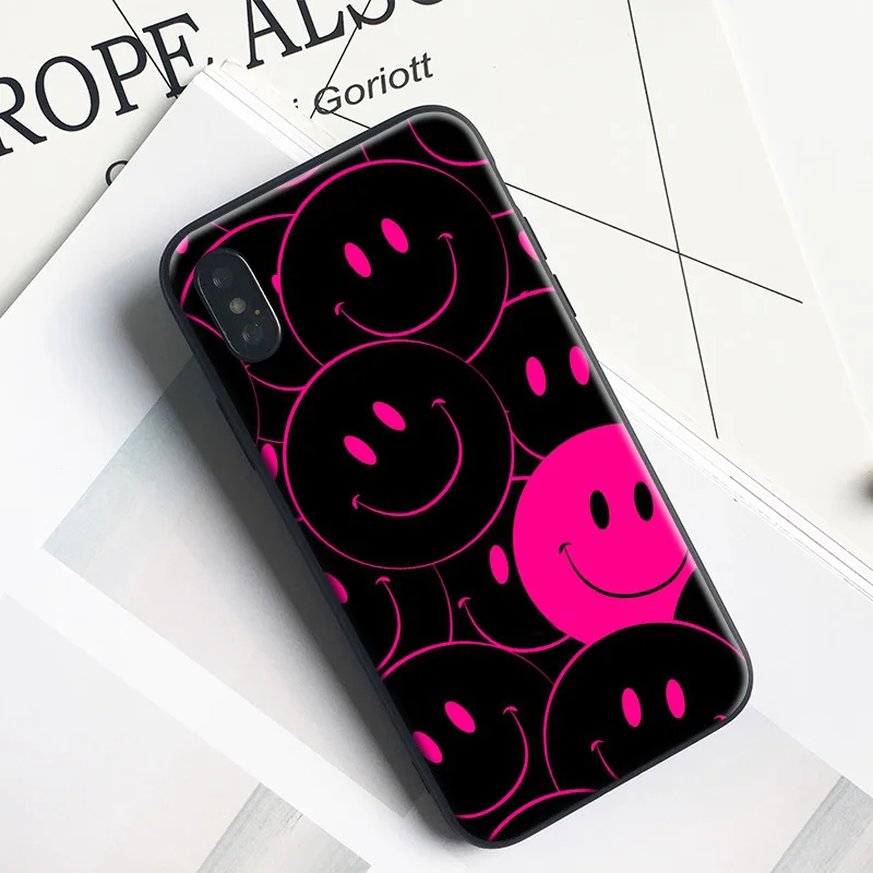 Smiley face Smile Pattern Art Coque Soft Silicone Phone Case Cover Shell For Apple IPhone 6 6S 6Plus 6sPlus 7 7Plus 8 8Plus X
Smiley face Smile Pattern Art Coque Soft Silicone Phone Case Cover Shell For Apple IPhone 6 6S 6Plus 6sPlus 7 7Plus 8 8Plus X