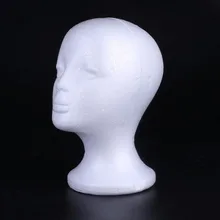 Женщина пенополистирола Пена манекен головы модель Hat Очки Дисплей(China)