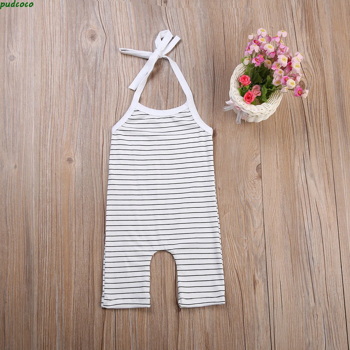 Pretty Newborn Baby Girl Boy Clothes Lovely Striped Romper Summer Sleeveless Backless Toddlers Jumpsuit Outfits Sunsuit Clothes
Pretty Newborn Baby Girl Boy Clothes Lovely Striped Romper Summer Sleeveless Backless Toddlers Jumpsuit Outfits Sunsuit Clothes