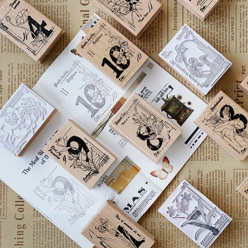 1pc The flower in the 12 months log rubber seal Digital art font cute stamps Wood clear stamps for scrapbooking DIY
1pc The flower in the 12 months log rubber seal Digital art font cute stamps Wood clear stamps for scrapbooking DIY