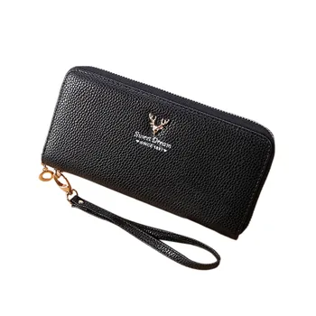 Maison Fabre Leather Wallet Women Fashion Lichee Pattern Solid Single Pull Deer Head Leather Wallet Case Coin Bag
Maison Fabre Leather Wallet Women Fashion Lichee Pattern Solid Single Pull Deer Head Leather Wallet Case Coin Bag