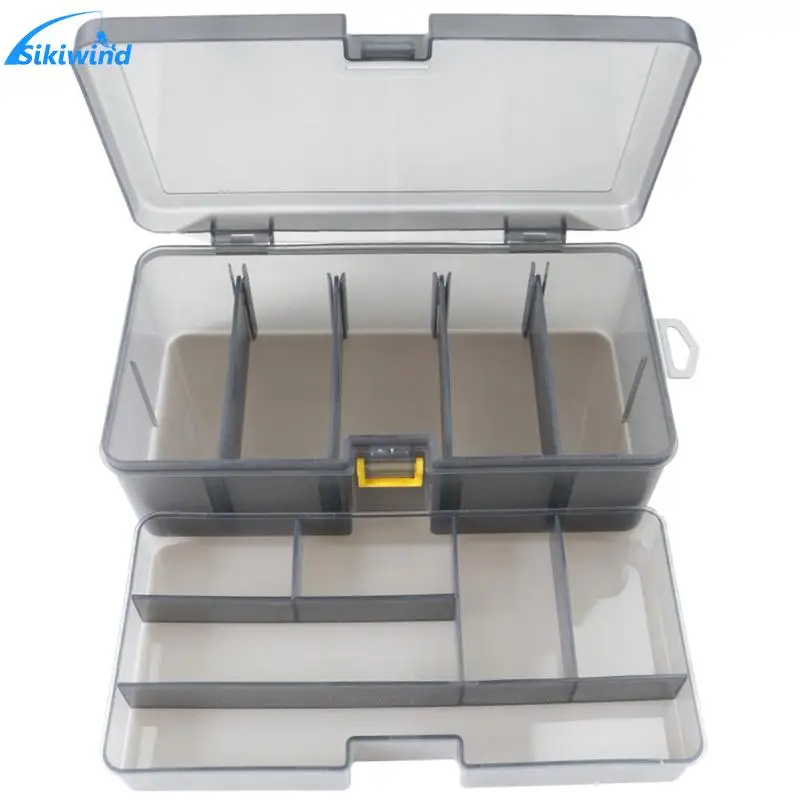 Dual Layer Fishing Tackle Box Accessories Lures Bait Storage Case Shrimp Boxes for Lure Cover Organizer Baits Pesca Container
Dual Layer Fishing Tackle Box Accessories Lures Bait Storage Case Shrimp Boxes for Lure Cover Organizer Baits Pesca Container