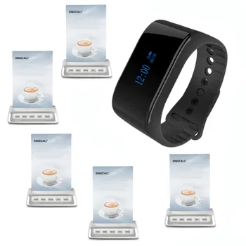 SINGCALL restaurant buzzer systems call restaurant pager 1 waterproof waiter calling watch pager plus 5 service call bell
SINGCALL restaurant buzzer systems call restaurant pager 1 waterproof waiter calling watch pager plus 5 service call bell