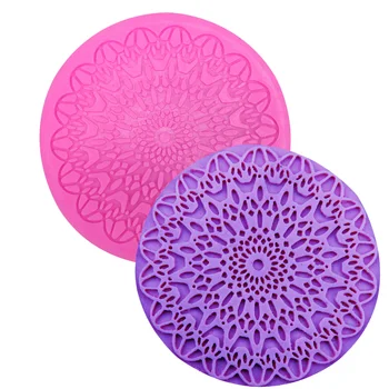M0357 DIY Flower Patterns round Fondant lace Chocolate Moulds Silicone Mold Cake Decorating Tools Sugar Craft
M0357 DIY Flower Patterns round Fondant lace Chocolate Moulds Silicone Mold Cake Decorating Tools Sugar Craft