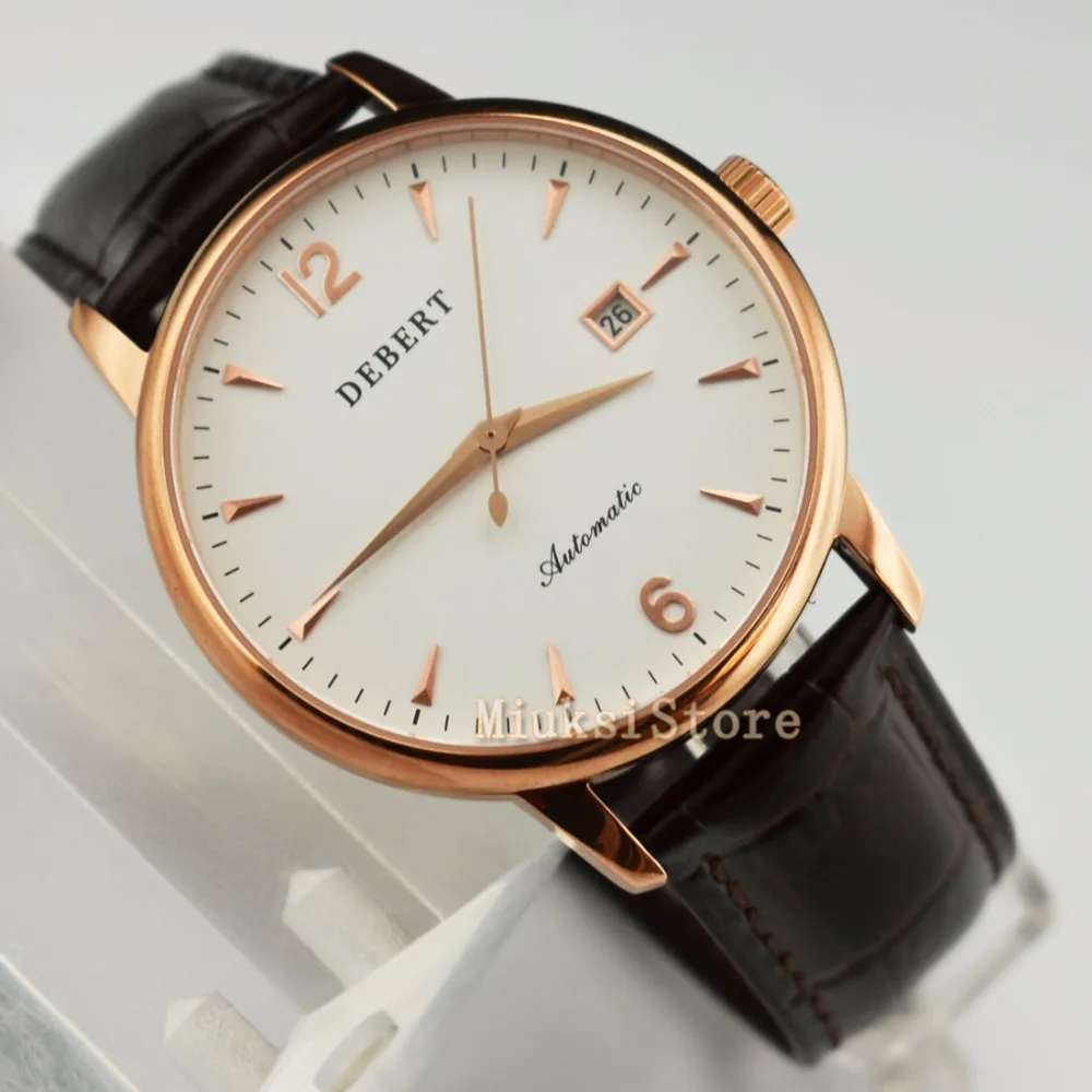 40mm white GMT Automatic men watches date schwarz Zifferblatt Saphirglas Luminous sapphire glass PVD De luxe En Acier Plein Noir
40mm white GMT Automatic men watches date schwarz Zifferblatt Saphirglas Luminous sapphire glass PVD De luxe En Acier Plein Noir