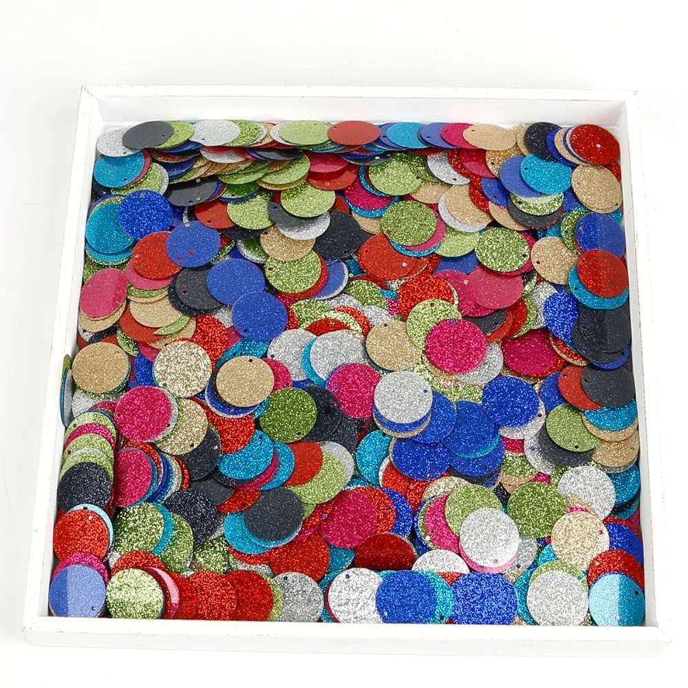 About 110pcs 20MM Round Flat Dot shape Sequins Paillettes for Nails Art manicure/wedding decoration confetti Mix colors
About 110pcs 20MM Round Flat Dot shape Sequins Paillettes for Nails Art manicure/wedding decoration confetti Mix colors