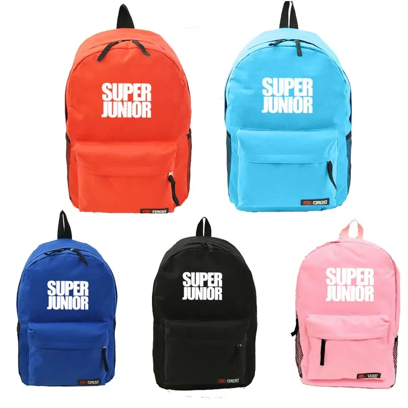 

Youpop KPOP Super Junior SJ Album Nylon Bag Jewelry Admission Package K-POP New Fashion Backpack Cosmetic Bags SJB413