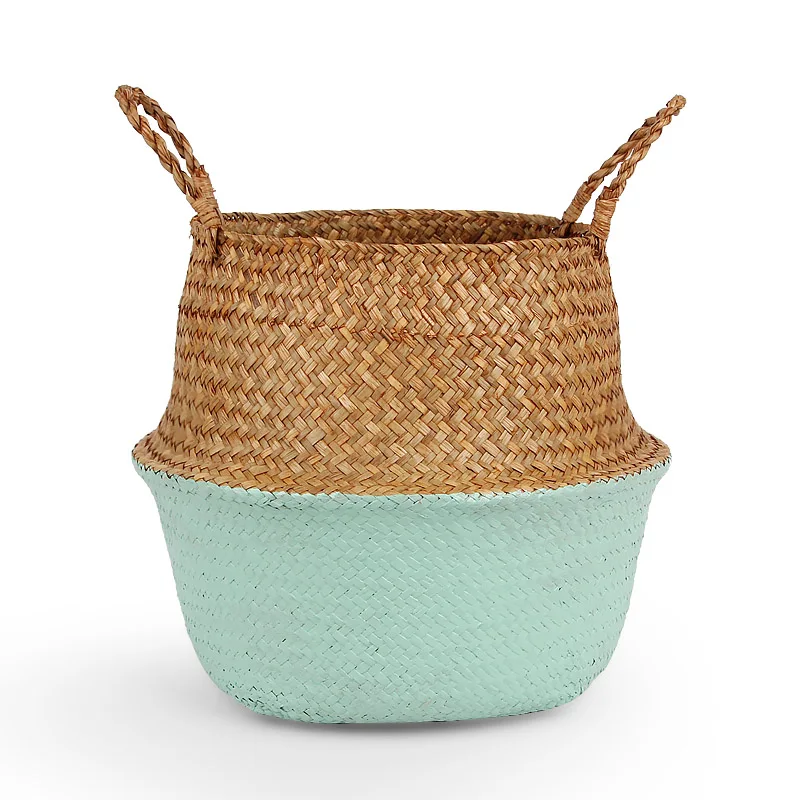 Storage Baskets Foldable Wicker Basket Rattan Seagrass Belly Garden Flower Pot Planter Basket Home Organization laundry basket
Storage Baskets Foldable Wicker Basket Rattan Seagrass Belly Garden Flower Pot Planter Basket Home Organization laundry basket