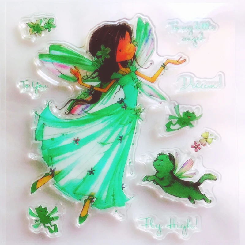 YLCS377 Fairy Silicone Clear Stamps For Scrapbooking DIY Photo Album Cards Decoration Transparent Stamp Craft Clear Stamp New
YLCS377 Fairy Silicone Clear Stamps For Scrapbooking DIY Photo Album Cards Decoration Transparent Stamp Craft Clear Stamp New
