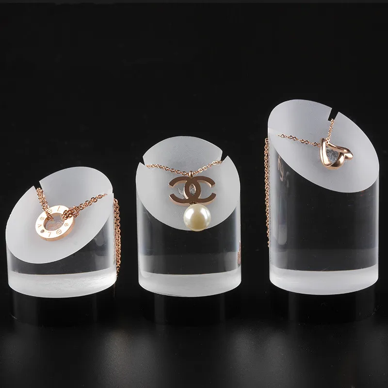 Acrylic Pendant display rack necklace display stand 3 pcs creative pendant display series
Acrylic Pendant display rack necklace display stand 3 pcs creative pendant display series