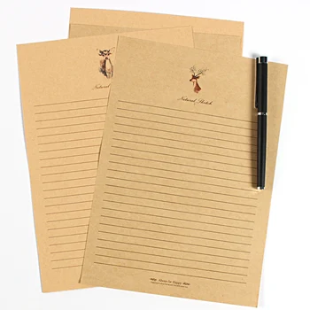 10 pcs/lot European Vintage deer Style Writing Paper stationary Letter set envelope Cards Letters Christmas love letras
10 pcs/lot European Vintage deer Style Writing Paper stationary Letter set envelope Cards Letters Christmas love letras