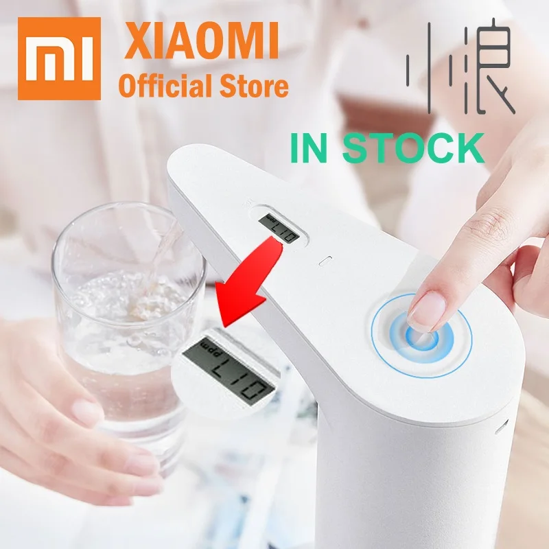 Xiaomi Mijia XiaoLang TDS Automatic Water Dispenser Pump USB Charging Rechargable Water Quality Detection for Home Office New
Xiaomi Mijia XiaoLang TDS Automatic Water Dispenser Pump USB Charging Rechargable Water Quality Detection for Home Office New