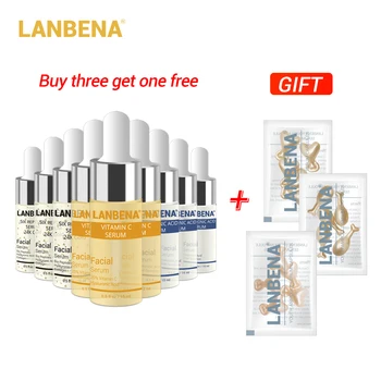 LANBENA Vitamin C +Six Peptides 24K Gold+Hyaluronic Acid Serum 3 Set +Wrinkles Facial Serum Day Cream Eye Cream Buy 3 Get 1 Gift
LANBENA Vitamin C +Six Peptides 24K Gold+Hyaluronic Acid Serum 3 Set +Wrinkles Facial Serum Day Cream Eye Cream Buy 3 Get 1 Gift
