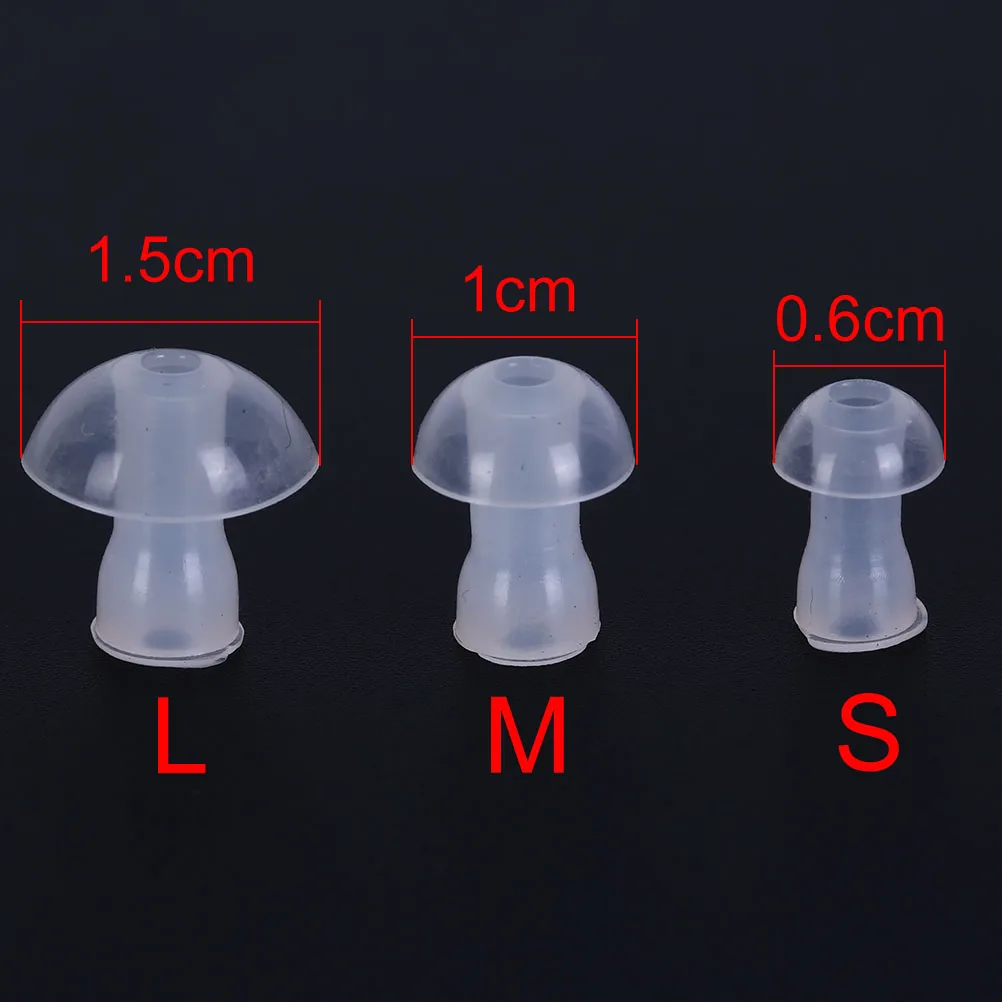 Description Picture 2 of item4PCS Ear tips Hearing Aid Domes Ear Plugs for Hearing aids ( Choose from three size 15 mm, 10 mm, 6mm )