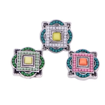 10pcs/lot Retro Flower Snap Buttons 18MM Resin Beads Snap Charm Fit Leather Snap Bracelet Bangle Women Female Jewelry MDB18-295
10pcs/lot Retro Flower Snap Buttons 18MM Resin Beads Snap Charm Fit Leather Snap Bracelet Bangle Women Female Jewelry MDB18-295