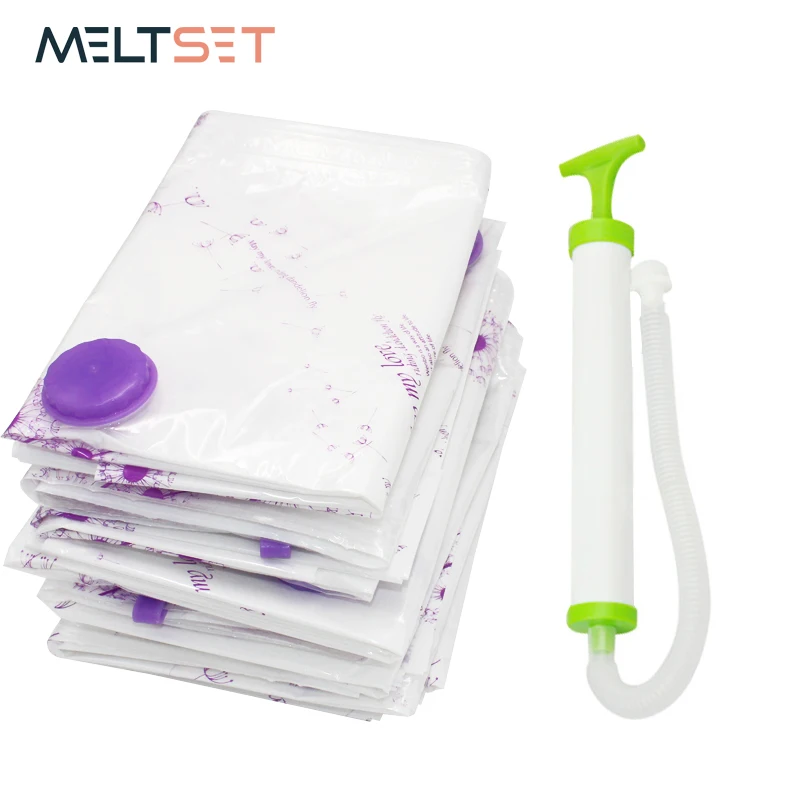 9pcs/set Clothes Vacuum Bag Wardrobe Closet Organizer Transparent Vacuum Compressed Bags Quilt Storage Bag Space Saving Pump Bag
9pcs/set Clothes Vacuum Bag Wardrobe Closet Organizer Transparent Vacuum Compressed Bags Quilt Storage Bag Space Saving Pump Bag