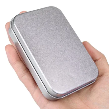 Rectangle Small Metal Storage Box Tin Silver Storage Box Case Organizer For Money Coin Candy Key
Rectangle Small Metal Storage Box Tin Silver Storage Box Case Organizer For Money Coin Candy Key