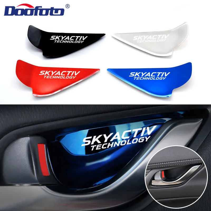 Doofoto 4x Car Inner Door Handle Bowl Cover Protective Film Sticker For Mazda CX-3 CX-4 3 6 CX-5 CX5 CX 5 Axela ATENZA 2012 2013
Doofoto 4x Car Inner Door Handle Bowl Cover Protective Film Sticker For Mazda CX-3 CX-4 3 6 CX-5 CX5 CX 5 Axela ATENZA 2012 2013
