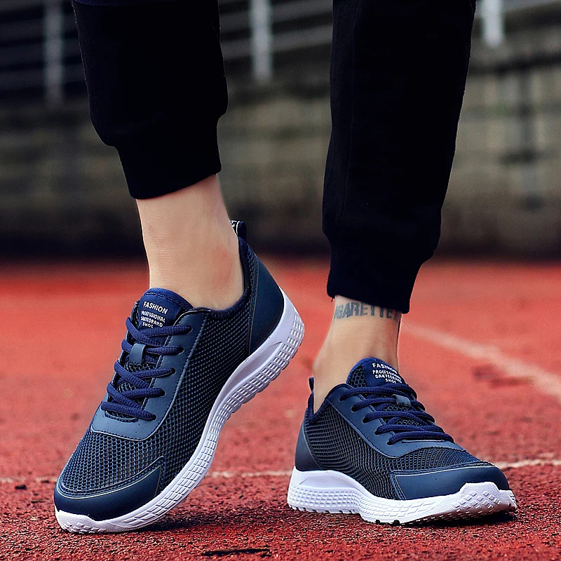 OZERSK Brand Men Casual Shoes Men Classic Black Gym Shoes Sneakers Flats Mesh Lace up High Quality Breathable Plus Size 38~48
OZERSK Brand Men Casual Shoes Men Classic Black Gym Shoes Sneakers Flats Mesh Lace up High Quality Breathable Plus Size 38~48