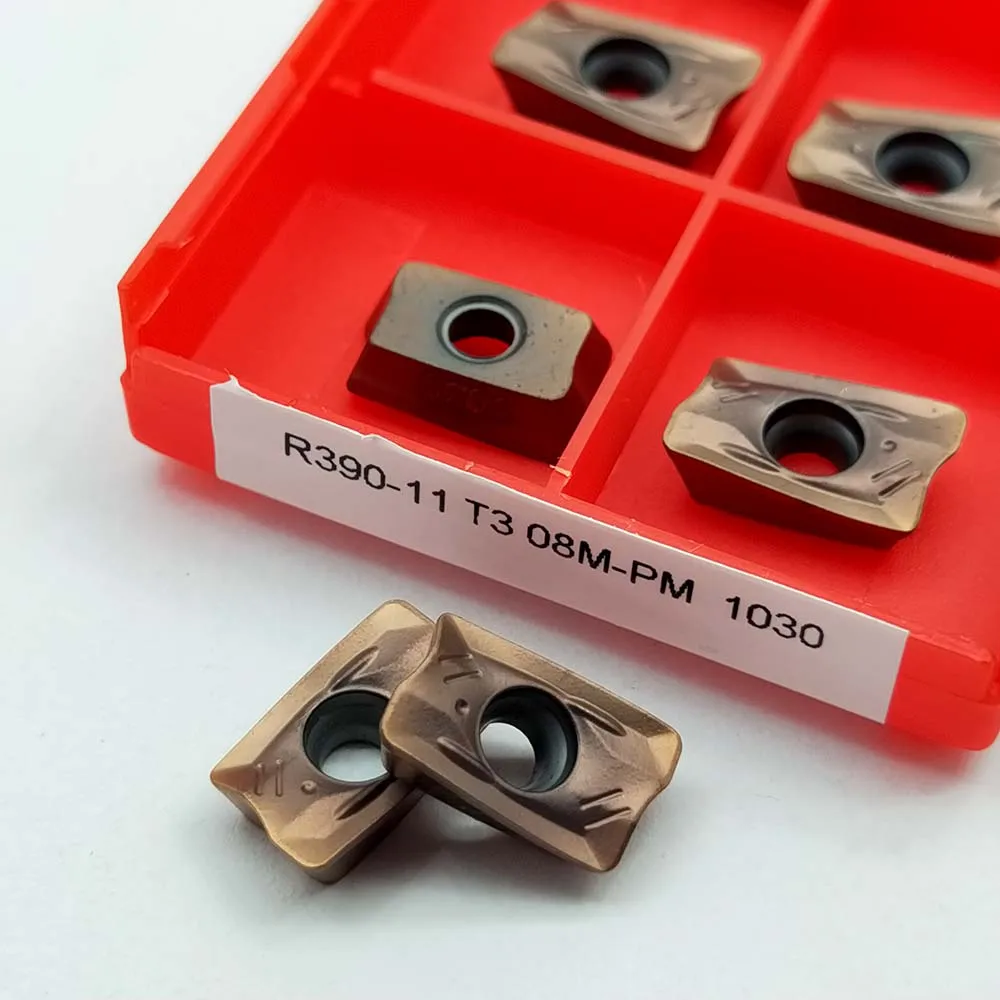 Clearance:10PCS R390-11T308M-PM 1030 Carbide Insert R390-11T308M Milling Tool Face Milling Turning Tool Turn Tool Turning Blade
Clearance:10PCS R390-11T308M-PM 1030 Carbide Insert R390-11T308M Milling Tool Face Milling Turning Tool Turn Tool Turning Blade