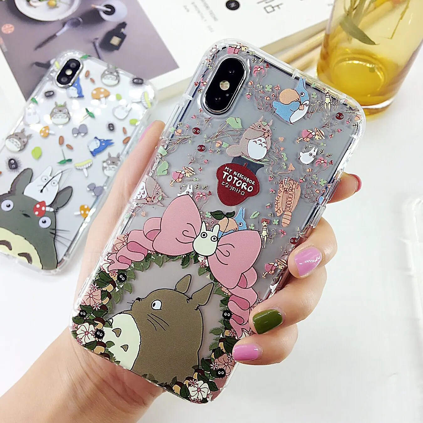 Rlenda Cartoon My Neighbor Totoro No Face man TPU Air Cushion cover phone case for iphone XS Max XR X 8 7 Plus 6S 6 11 Pro Max
Rlenda Cartoon My Neighbor Totoro No Face man TPU Air Cushion cover phone case for iphone XS Max XR X 8 7 Plus 6S 6 11 Pro Max