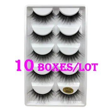 Fashion 50 Pairs Luxurious Messy Real Mink 3D False Eyelashes Thick Cross Eyelash
Fashion 50 Pairs Luxurious Messy Real Mink 3D False Eyelashes Thick Cross Eyelash