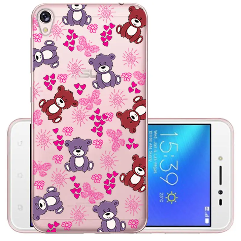 Silicone Fundas for ASUS ZB501KL ZA550KL ZC520KL ZB570TL Soft TPU Case for ZC520TL ZB500KL ZC553KL ZC554KL Smart Back Case Clear (16)