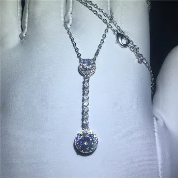 2019 Lady Tennis Pendant AAAAA zircon cz 925 sterling silver Party Wedding Pendants with necalace for women Jewelry Gift
2019 Lady Tennis Pendant AAAAA zircon cz 925 sterling silver Party Wedding Pendants with necalace for women Jewelry Gift