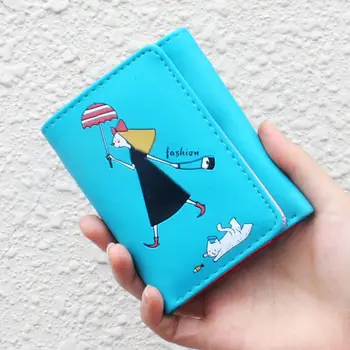 Girls 3 Fold Wallet Cartoon Women'swallets Wallet Package Students Children Purse
Girls 3 Fold Wallet Cartoon Women'swallets Wallet Package Students Children Purse