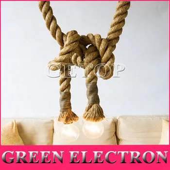 LOFT INDUSTRIAL Toronto Manila 3M Rope Ceiling Lights Chandeliers RUSTIC vintage hemp rope light
LOFT INDUSTRIAL Toronto Manila 3M Rope Ceiling Lights Chandeliers RUSTIC vintage hemp rope light