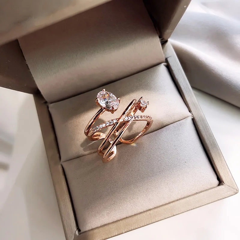 Big Zirconia Geometric Open Ring New Fashion Jewelry Adjustable Rings For Women Lady Valentine's Day Gifts Bijoux
Big Zirconia Geometric Open Ring New Fashion Jewelry Adjustable Rings For Women Lady Valentine's Day Gifts Bijoux