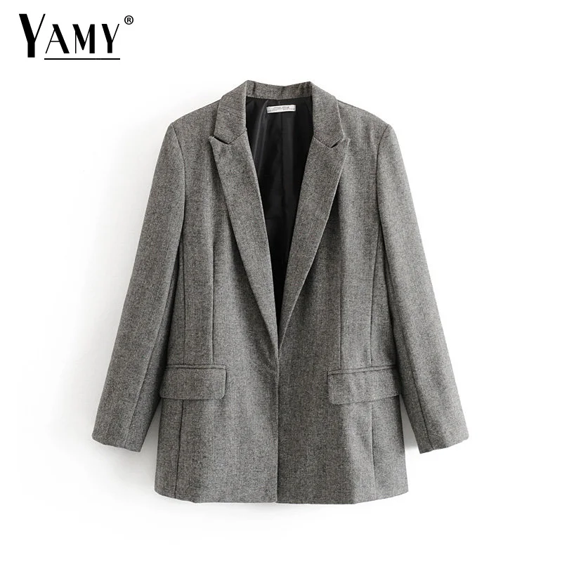 Cardigan blazer women jackets feminino office lady houndstooth tweed blazer mujer fall 2019 casual coat women
Cardigan blazer women jackets feminino office lady houndstooth tweed blazer mujer fall 2019 casual coat women