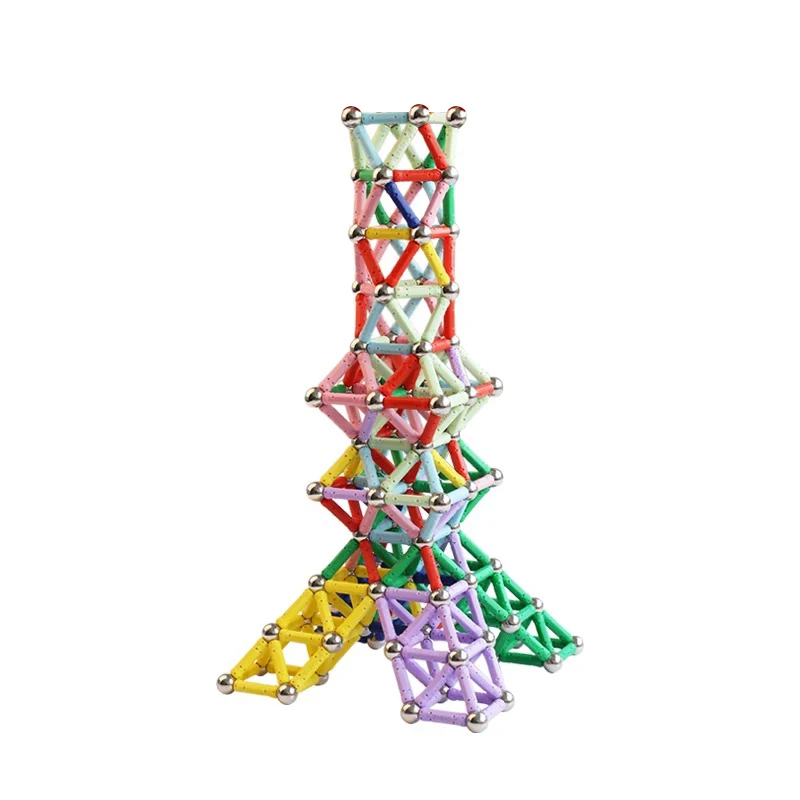50Pcs/Set Three Dimensional Magnetic Designer Rods Children Manual Material Magnetic Blocks Educational Kids toy blocks building
50Pcs/Set Three Dimensional Magnetic Designer Rods Children Manual Material Magnetic Blocks Educational Kids toy blocks building