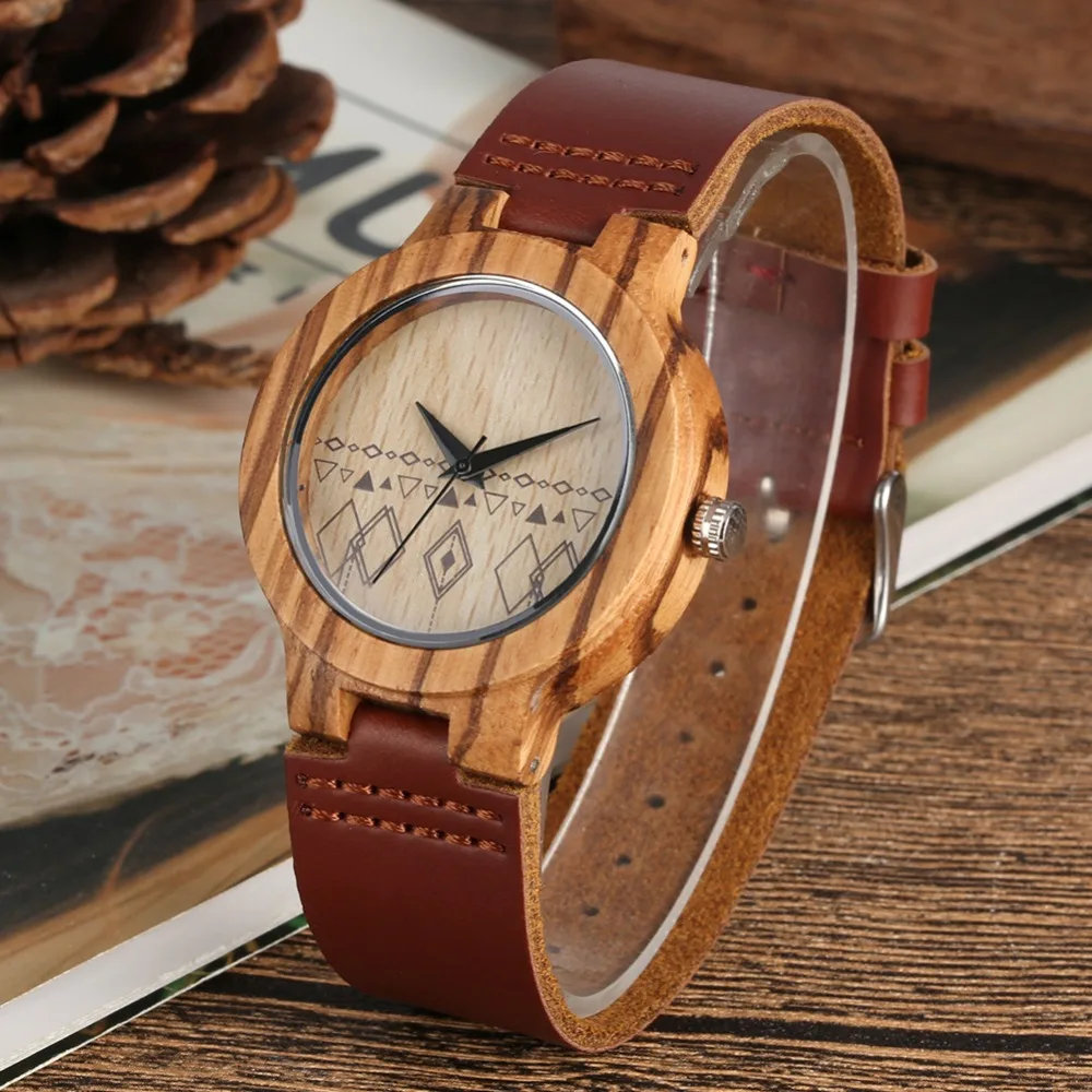 Wooden Wristwatch Lightweight Women Bamboo Watch Quartz Sport Natural Handmade Leather Band Ladies Timepieces Clock reloj mujer
Wooden Wristwatch Lightweight Women Bamboo Watch Quartz Sport Natural Handmade Leather Band Ladies Timepieces Clock reloj mujer