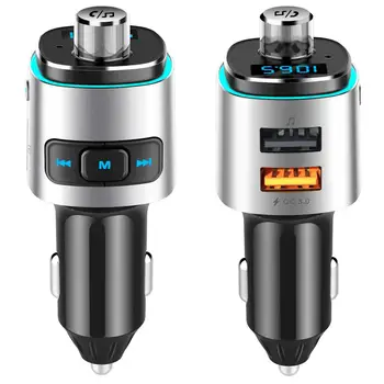 New Bluetooth Car Kit FM Transmitter MP3 Player Dual USB for Phone TF Card Modulator Handsfree Automobile Audio Receiver
New Bluetooth Car Kit FM Transmitter MP3 Player Dual USB for Phone TF Card Modulator Handsfree Automobile Audio Receiver